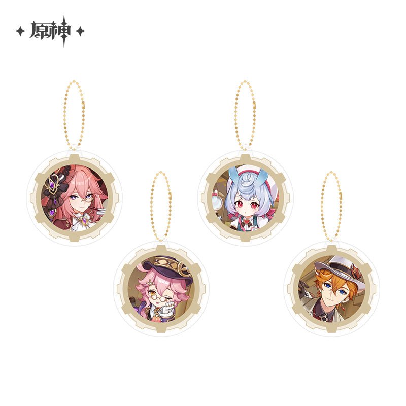 [OFFICIAL] FES2024 Protagonist Pendant - Teyvat Tavern - Genshin Impact & Honkai Star Rail & 3Z Merch