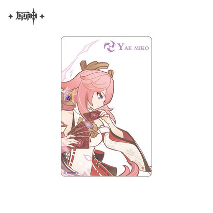 [OFFICIAL] Genius Invokation TCG Series Let's Battle Character Acrylic Card - Teyvat Tavern - Genshin Impact & Honkai Star Rail & 3Z Merch