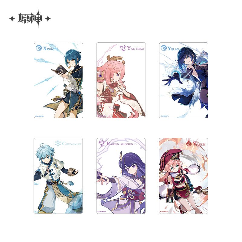 [OFFICIAL] Genius Invokation TCG Series Let's Battle Character Acrylic Card - Teyvat Tavern - Genshin Impact & Honkai Star Rail & 3Z Merch