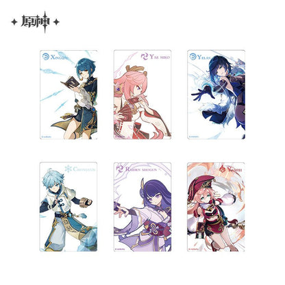 [OFFICIAL] Genius Invokation TCG Series Let's Battle Character Acrylic Card - Teyvat Tavern - Genshin Impact & Honkai Star Rail & 3Z Merch
