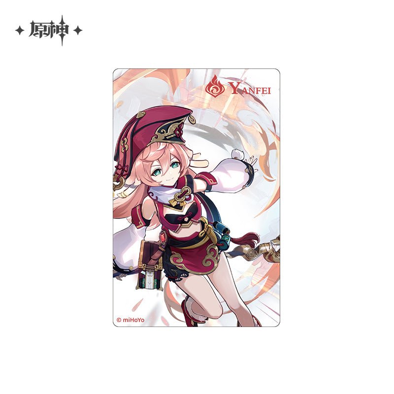 [OFFICIAL] Genius Invokation TCG Series Let's Battle Character Acrylic Card - Teyvat Tavern - Genshin Impact & Honkai Star Rail & 3Z Merch