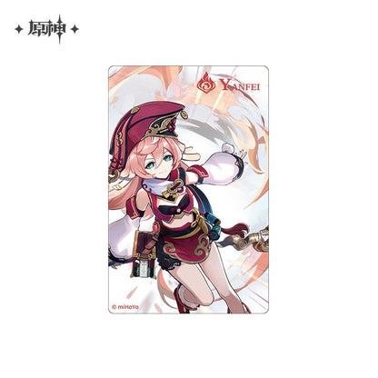 [OFFICIAL] Genius Invokation TCG Series Let's Battle Character Acrylic Card - Teyvat Tavern - Genshin Impact & Honkai Star Rail & 3Z Merch