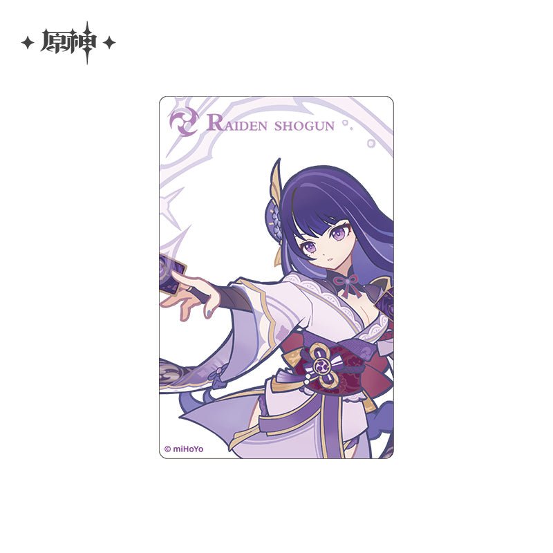 [OFFICIAL] Genius Invokation TCG Series Let's Battle Character Acrylic Card - Teyvat Tavern - Genshin Impact & Honkai Star Rail & 3Z Merch