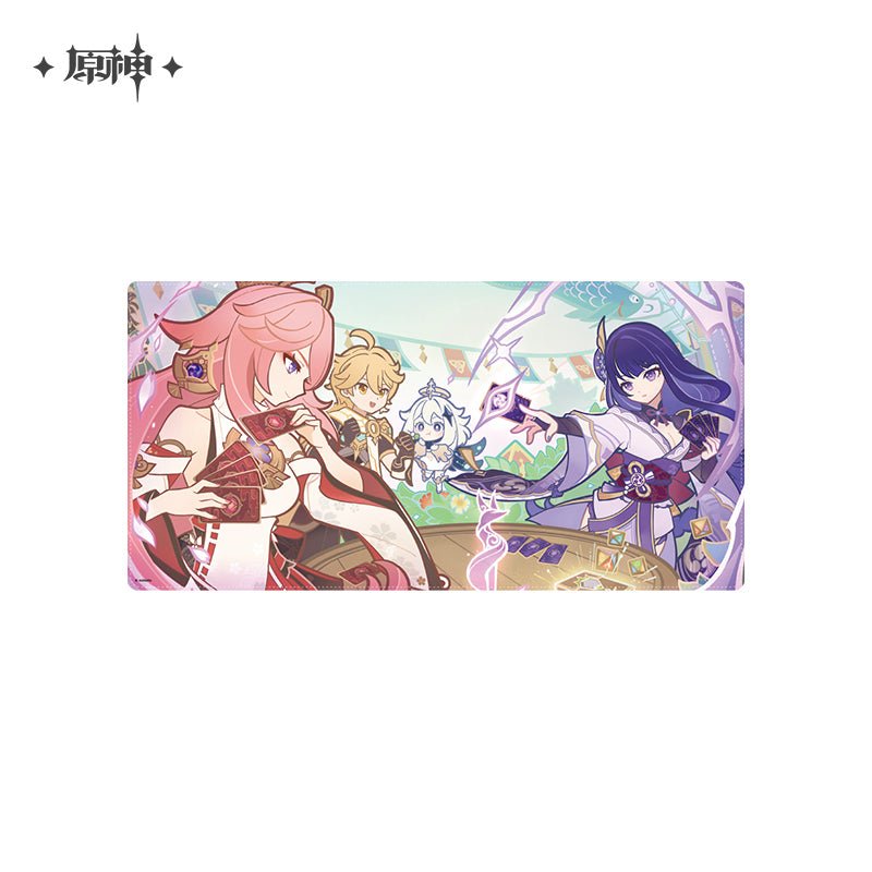 [OFFICIAL] Genius Invokation TCG Series Let's Battle Mousepad - Teyvat Tavern - Genshin Impact & Honkai Star Rail & 3Z Merch
