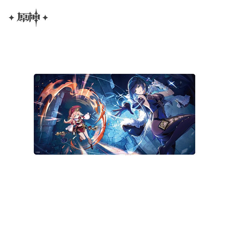 [OFFICIAL] Genius Invokation TCG Series Let's Battle Mousepad - Teyvat Tavern - Genshin Impact & Honkai Star Rail & 3Z Merch