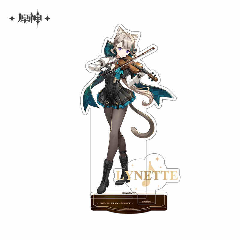 Genshin Concert Endless Sonata Series Badge, Stand Figure and Mousepad