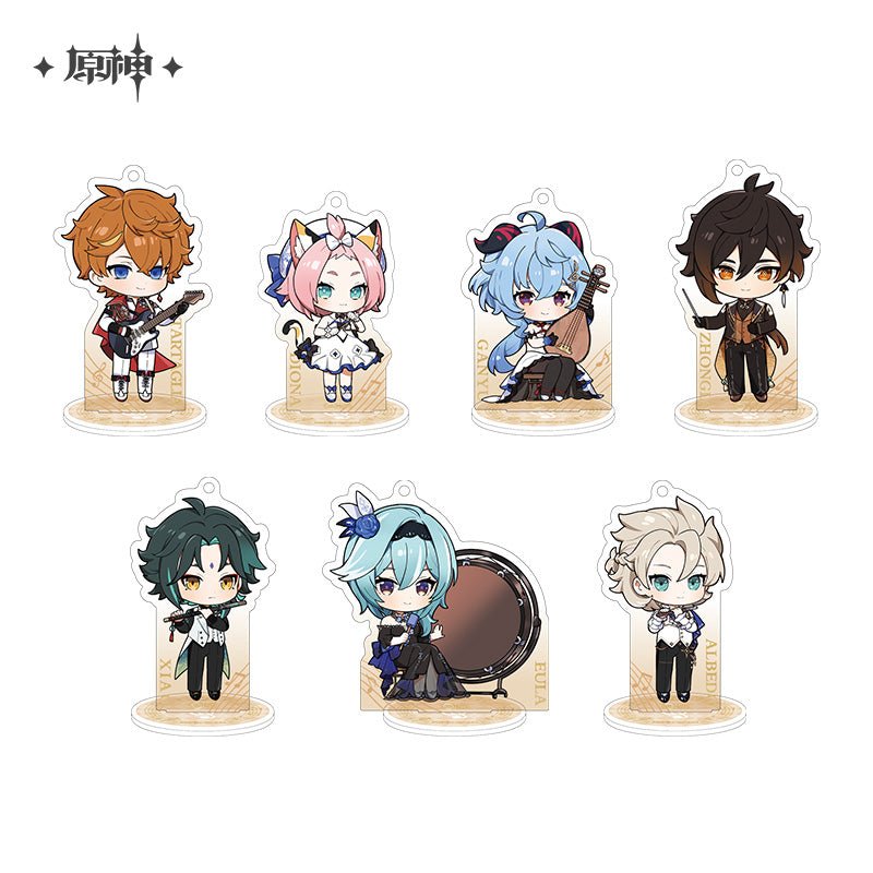 [OFFICIAL] Genshin Concert Series Cute Version Character Stand Figure - Teyvat Tavern - Genshin Impact & Honkai Star Rail & 3Z Merch