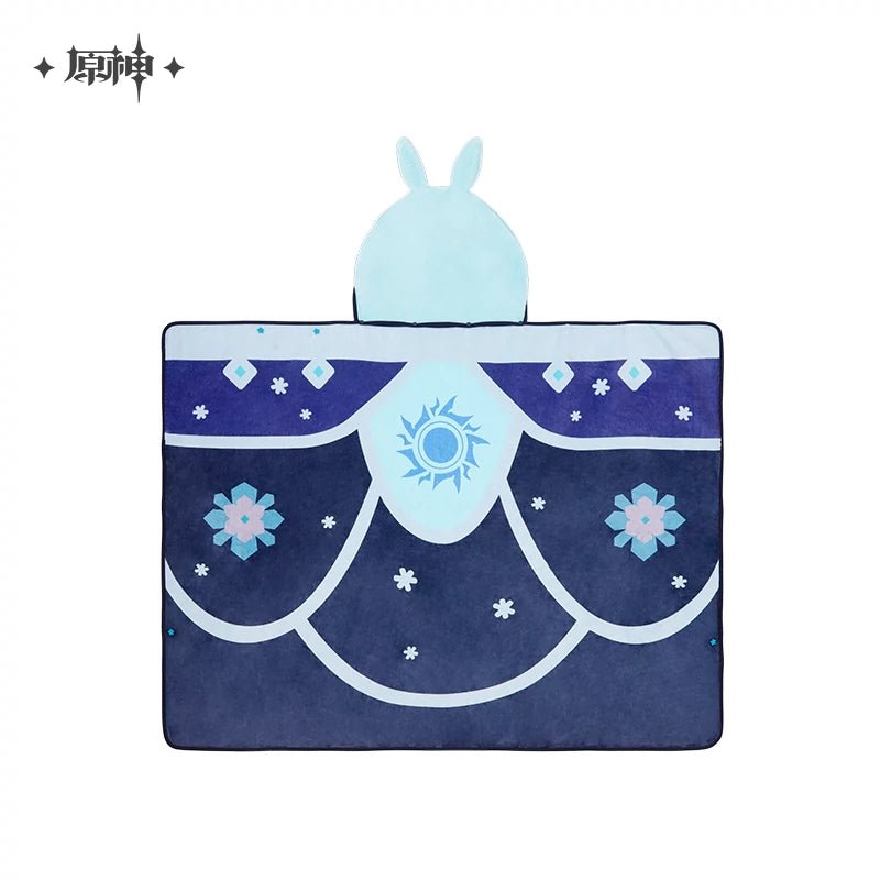 [OFFICIAL] Genshin Cryo Abyss Mage Hooded Plush Blanket 150*112CM - Teyvat Tavern - Genshin Impact & Honkai Star Rail & 3Z Merch
