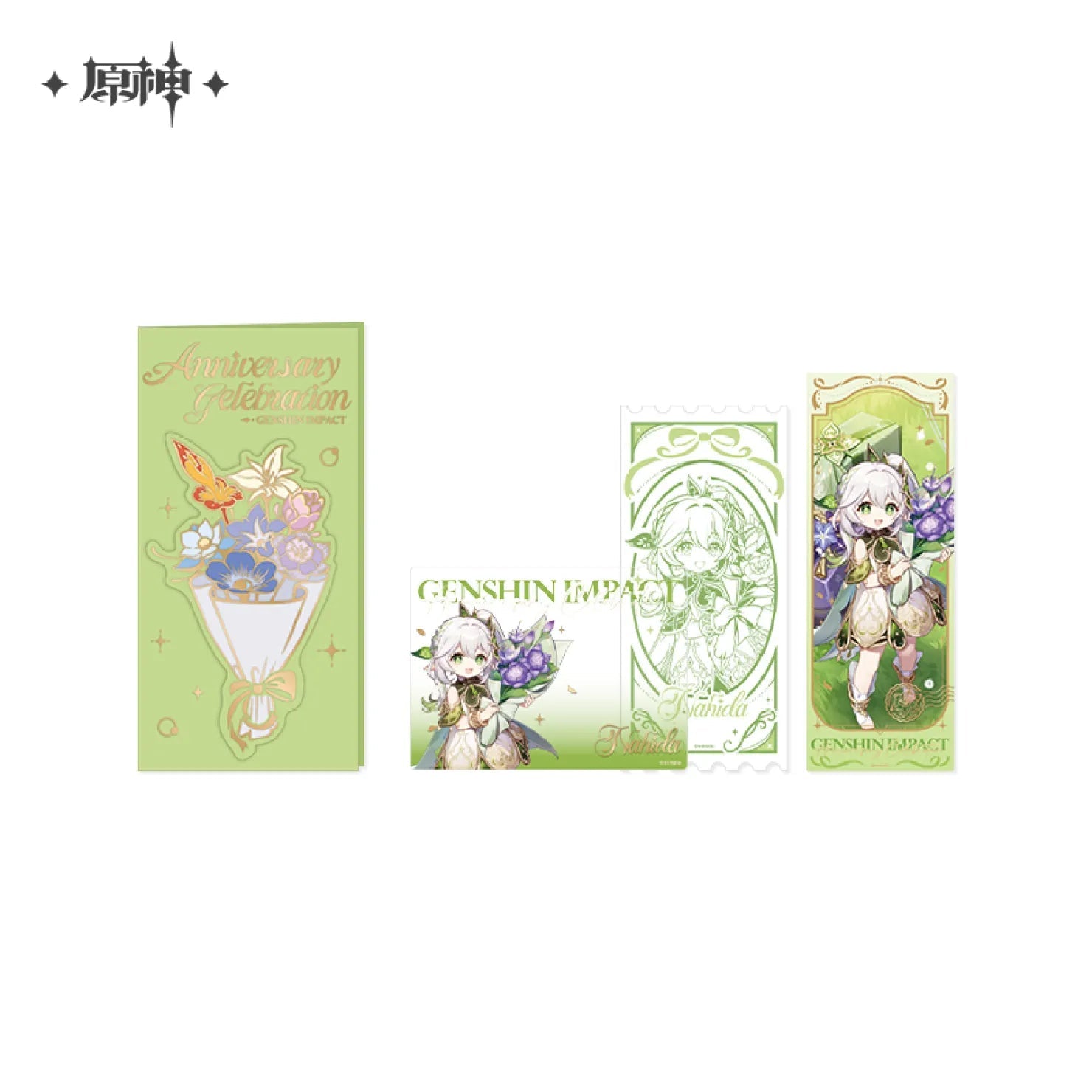 [OFFICIAL] Genshin Impact 5th Anniversary Celebration Series Commemorative Ticket Set - Teyvat Tavern - Genshin Impact & Honkai Star Rail & 3Z Merch