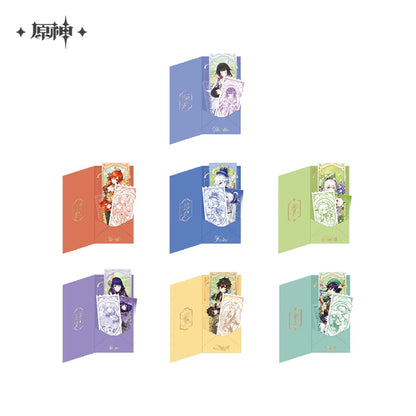 [OFFICIAL] Genshin Impact 5th Anniversary Celebration Series Commemorative Ticket Set - Teyvat Tavern - Genshin Impact & Honkai Star Rail & 3Z Merch