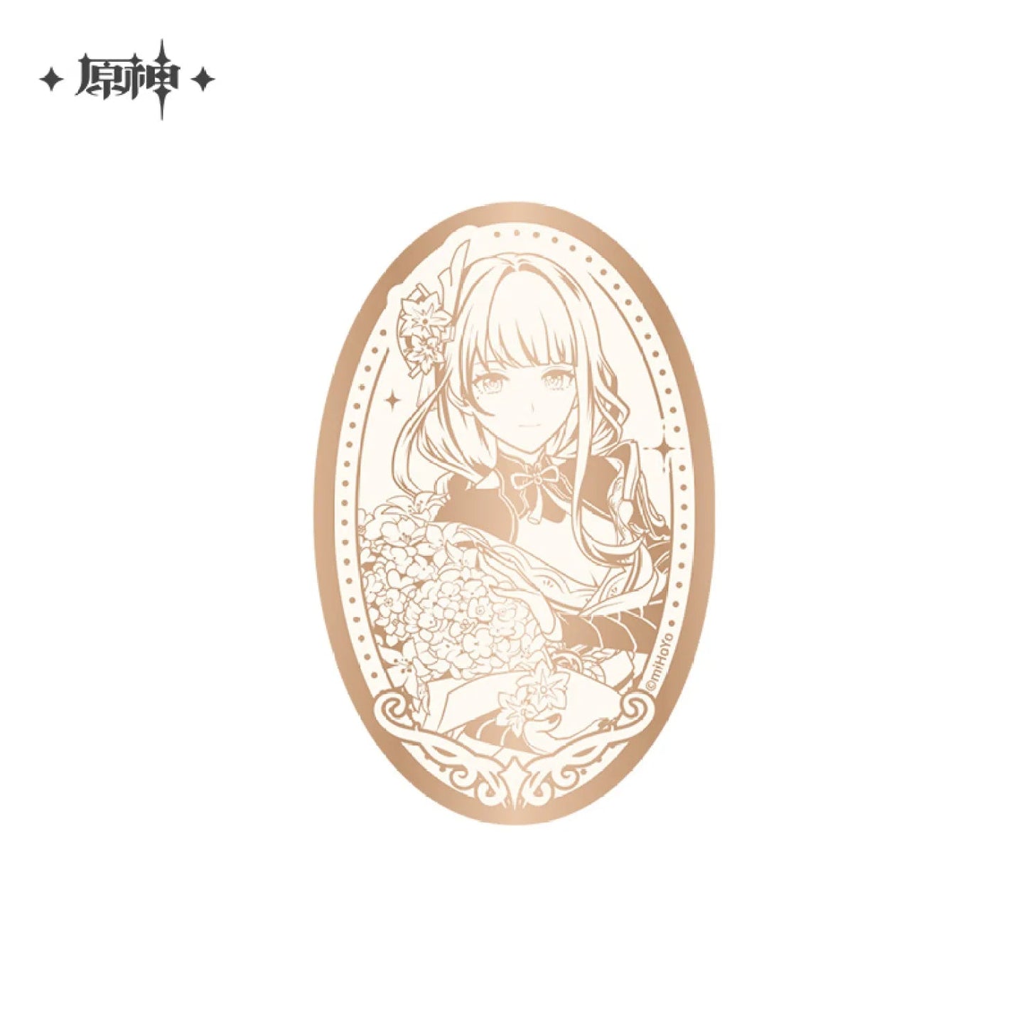 [OFFICIAL] Genshin Impact 5th Anniversary Celebration Series Mirror Badge - Teyvat Tavern - Genshin Impact & Honkai Star Rail & 3Z Merch