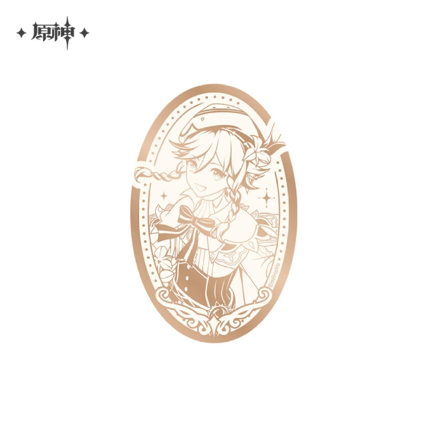 [OFFICIAL] Genshin Impact 5th Anniversary Celebration Series Mirror Badge - Teyvat Tavern - Genshin Impact & Honkai Star Rail & 3Z Merch