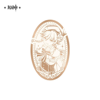[OFFICIAL] Genshin Impact 5th Anniversary Celebration Series Mirror Badge - Teyvat Tavern - Genshin Impact & Honkai Star Rail & 3Z Merch