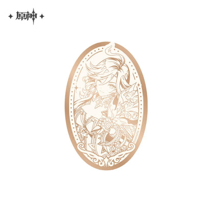 [OFFICIAL] Genshin Impact 5th Anniversary Celebration Series Mirror Badge - Teyvat Tavern - Genshin Impact & Honkai Star Rail & 3Z Merch