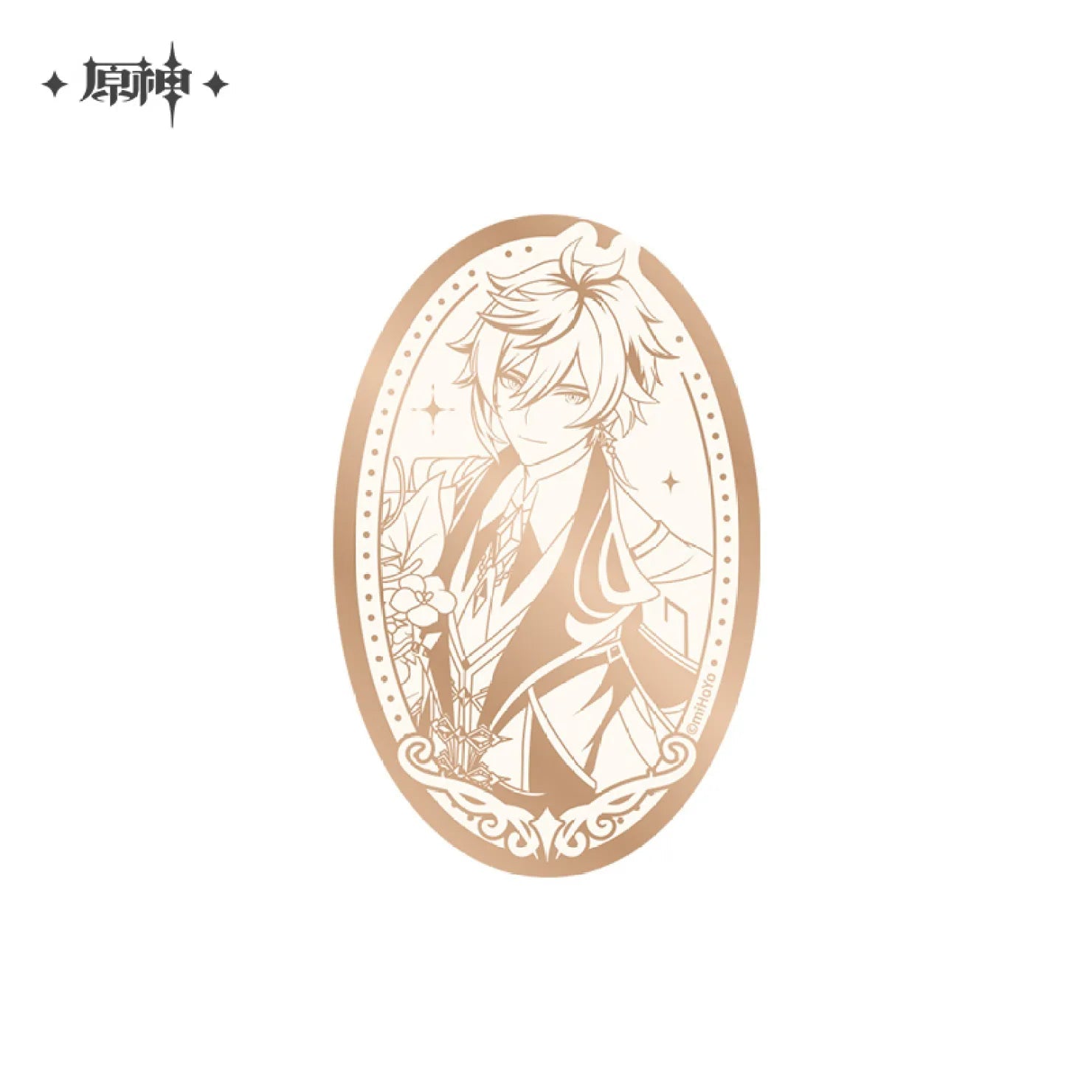 [OFFICIAL] Genshin Impact 5th Anniversary Celebration Series Mirror Badge - Teyvat Tavern - Genshin Impact & Honkai Star Rail & 3Z Merch