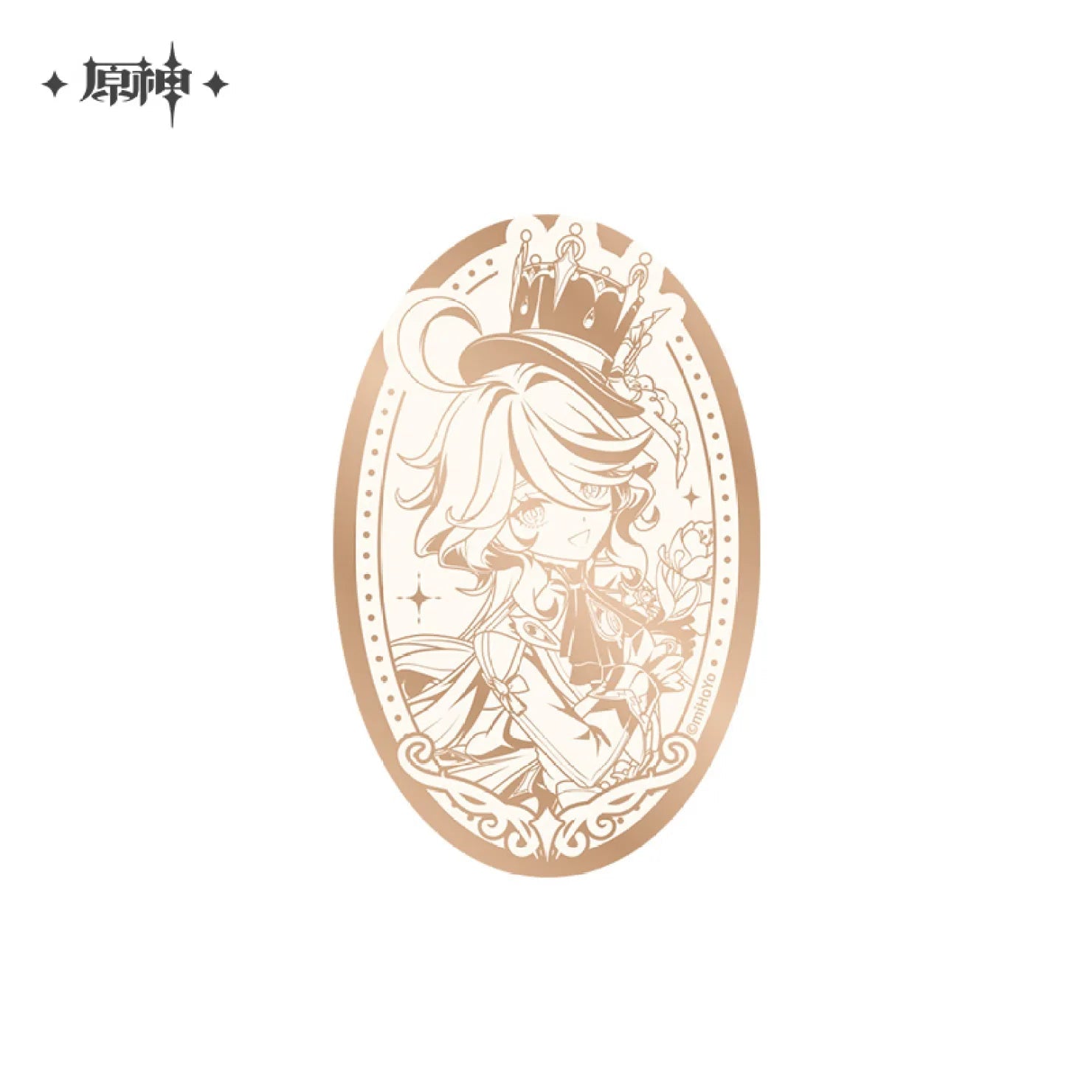 [OFFICIAL] Genshin Impact 5th Anniversary Celebration Series Mirror Badge - Teyvat Tavern - Genshin Impact & Honkai Star Rail & 3Z Merch