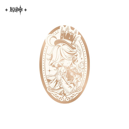 [OFFICIAL] Genshin Impact 5th Anniversary Celebration Series Mirror Badge - Teyvat Tavern - Genshin Impact & Honkai Star Rail & 3Z Merch