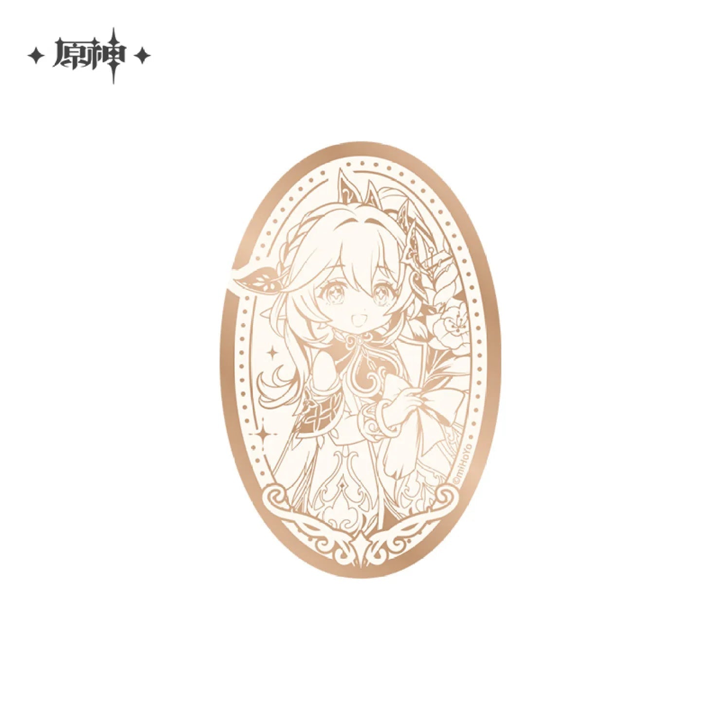 [OFFICIAL] Genshin Impact 5th Anniversary Celebration Series Mirror Badge - Teyvat Tavern - Genshin Impact & Honkai Star Rail & 3Z Merch