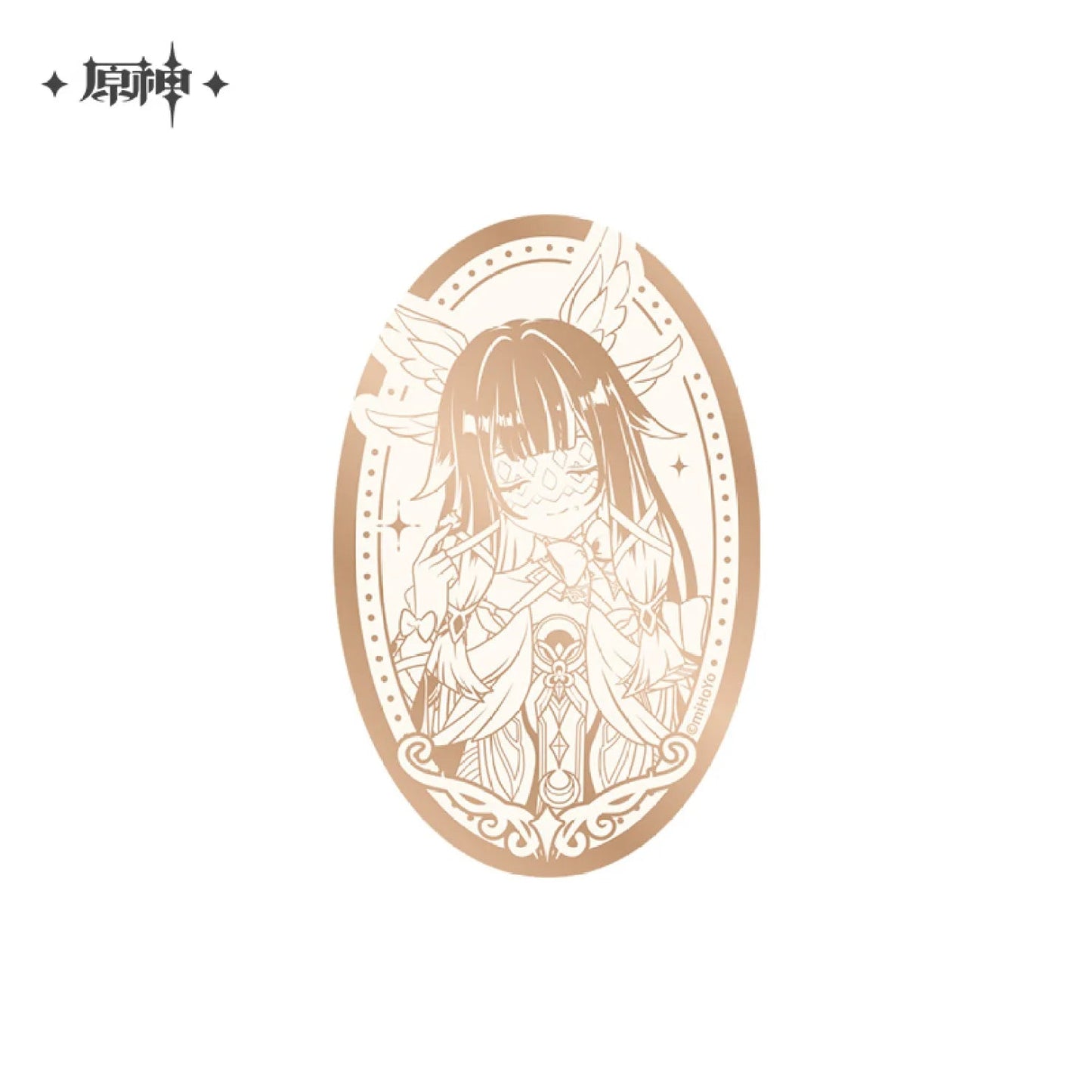 [OFFICIAL] Genshin Impact 5th Anniversary Celebration Series Mirror Badge - Teyvat Tavern - Genshin Impact & Honkai Star Rail & 3Z Merch