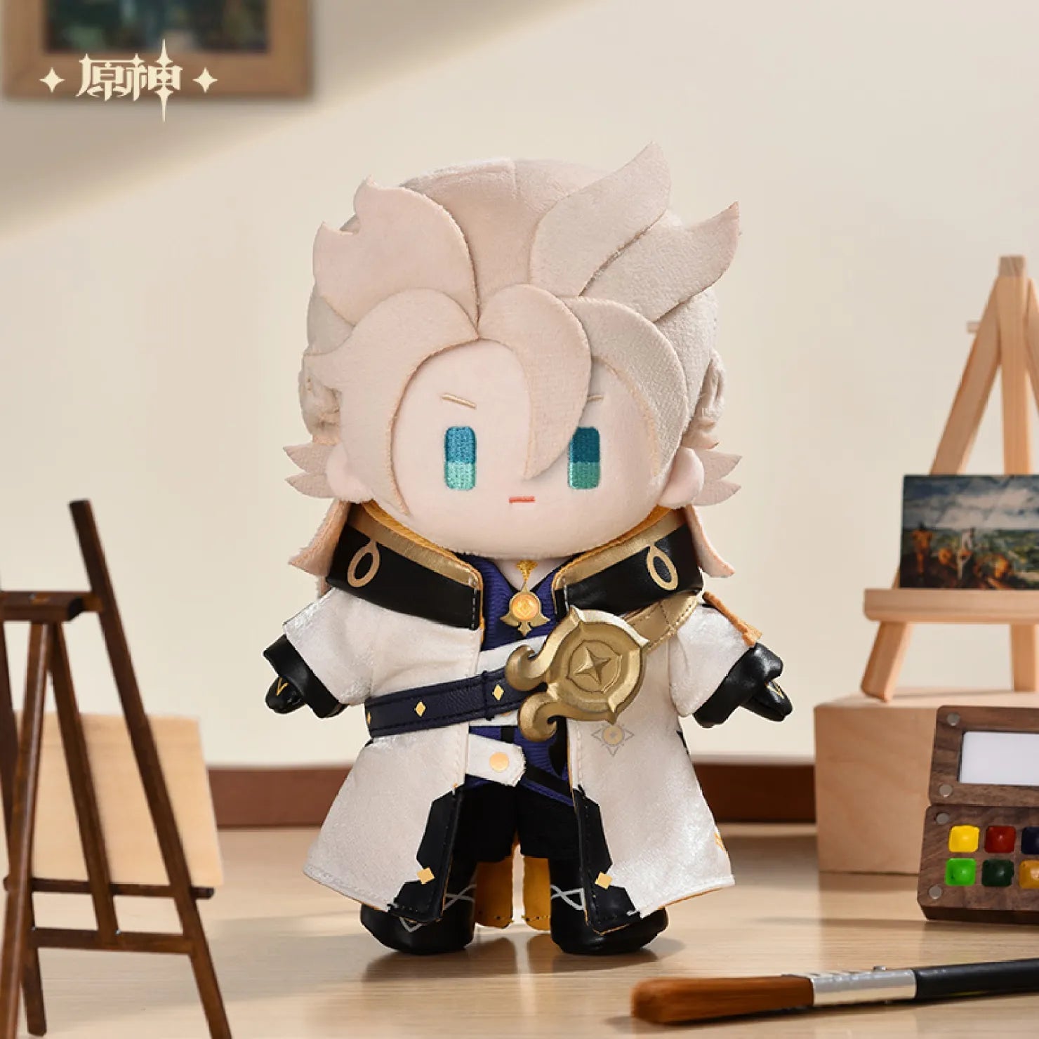 [OFFICIAL] Genshin Impact Albedo Chibi Plush Doll - Teyvat Tavern - Genshin Impact & Honkai Star Rail & 3Z Merch