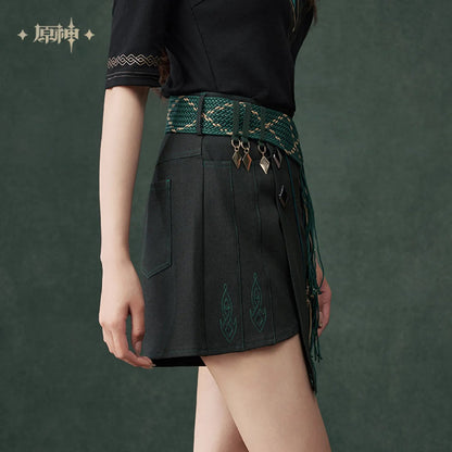 [OFFICIAL] Genshin Impact Alhaitham Impression Series Clothes - Asymmetrical Culottes - Teyvat Tavern - Genshin Impact & Honkai Star Rail & 3Z Merch