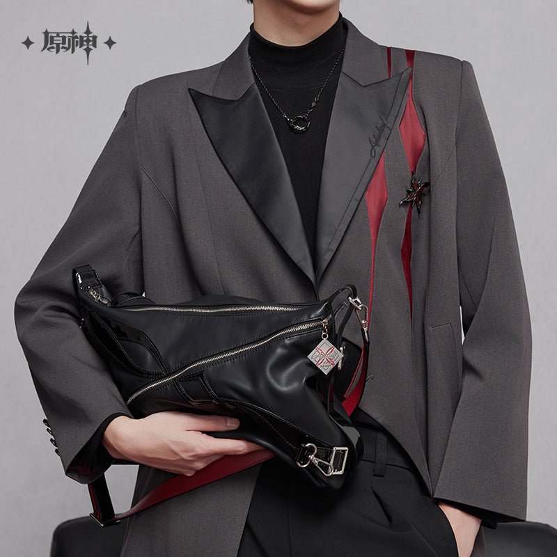 [OFFICIAL] Genshin Impact Arlecchino Impression Accessories - Crossbody Bag - Teyvat Tavern - Genshin Impact & Honkai Star Rail & 3Z Merch