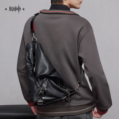 [OFFICIAL] Genshin Impact Arlecchino Impression Accessories - Crossbody Bag - Teyvat Tavern - Genshin Impact & Honkai Star Rail & 3Z Merch