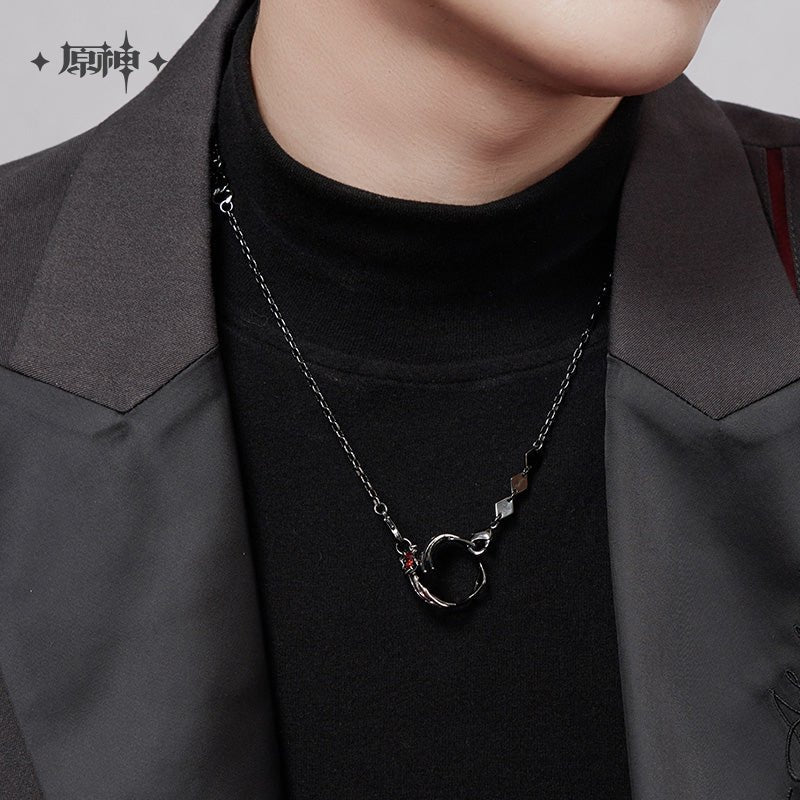 [OFFICIAL] Genshin Impact Arlecchino Impression Accessories - Ring Necklace Set - Teyvat Tavern - Genshin Impact & Honkai Star Rail & 3Z Merch