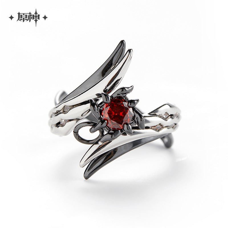 [OFFICIAL] Genshin Impact Arlecchino Impression Accessories - Ring Necklace Set - Teyvat Tavern - Genshin Impact & Honkai Star Rail & 3Z Merch