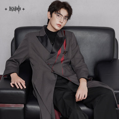 [OFFICIAL] Genshin Impact Arlecchino Impression Clothes - Long Casual Coat - Teyvat Tavern - Genshin Impact & Honkai Star Rail & 3Z Merch