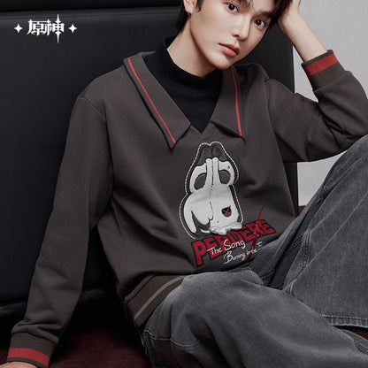 [OFFICIAL] Genshin Impact Arlecchino Impression Clothes - Two - Piece - Effect Sweatshirt - Teyvat Tavern - Genshin Impact & Honkai Star Rail & 3Z Merch