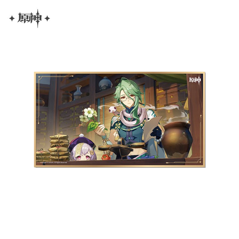 [OFFICIAL] Genshin Impact Character Anecdotes Series Color Cardboard Ornaments - Teyvat Tavern - Genshin Impact & Honkai Star Rail & 3Z Merch