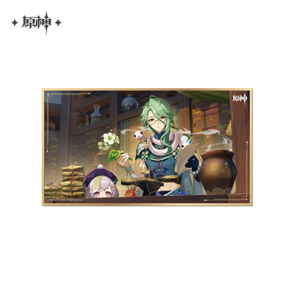 [OFFICIAL] Genshin Impact Character Anecdotes Series Color Cardboard Ornaments - Teyvat Tavern - Genshin Impact & Honkai Star Rail & 3Z Merch