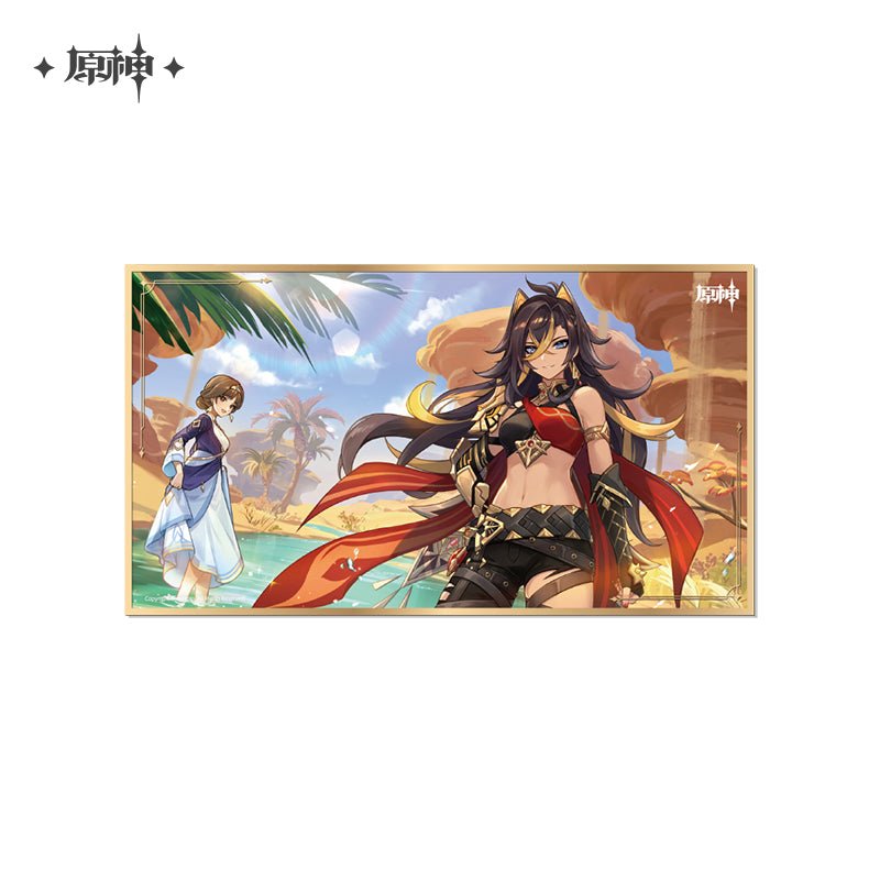 [OFFICIAL] Genshin Impact Character Anecdotes Series Color Cardboard Ornaments - Teyvat Tavern - Genshin Impact & Honkai Star Rail & 3Z Merch