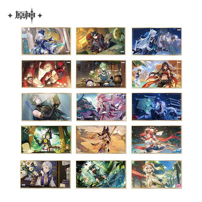 [OFFICIAL] Genshin Impact Character Anecdotes Series Color Cardboard Ornaments - Teyvat Tavern - Genshin Impact & Honkai Star Rail & 3Z Merch
