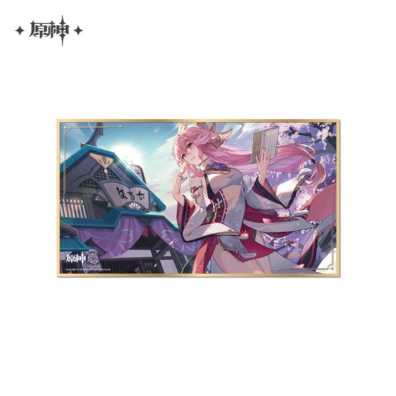 [OFFICIAL] Genshin Impact Character Anecdotes Series Color Cardboard Ornaments - Teyvat Tavern - Genshin Impact & Honkai Star Rail & 3Z Merch