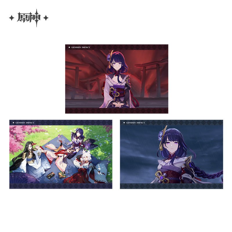 原神 公式キャラクターPVシリーズ フォトカードセット