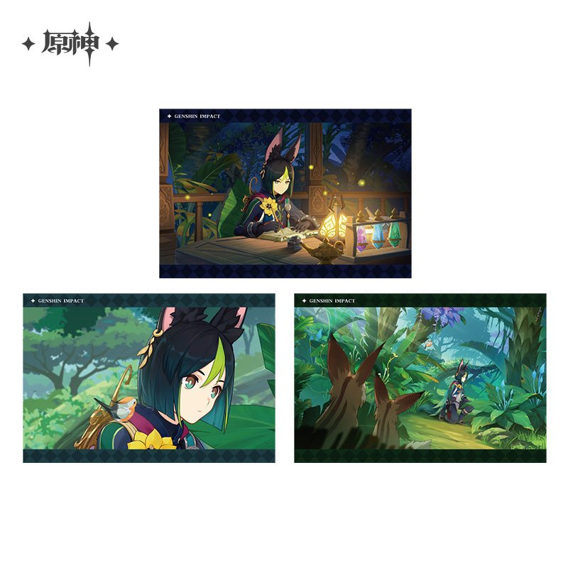 原神 公式キャラクターPVシリーズ フォトカードセット