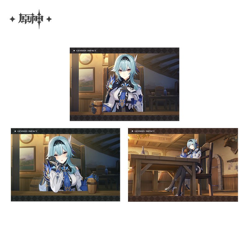 原神 公式キャラクターPVシリーズ フォトカードセット