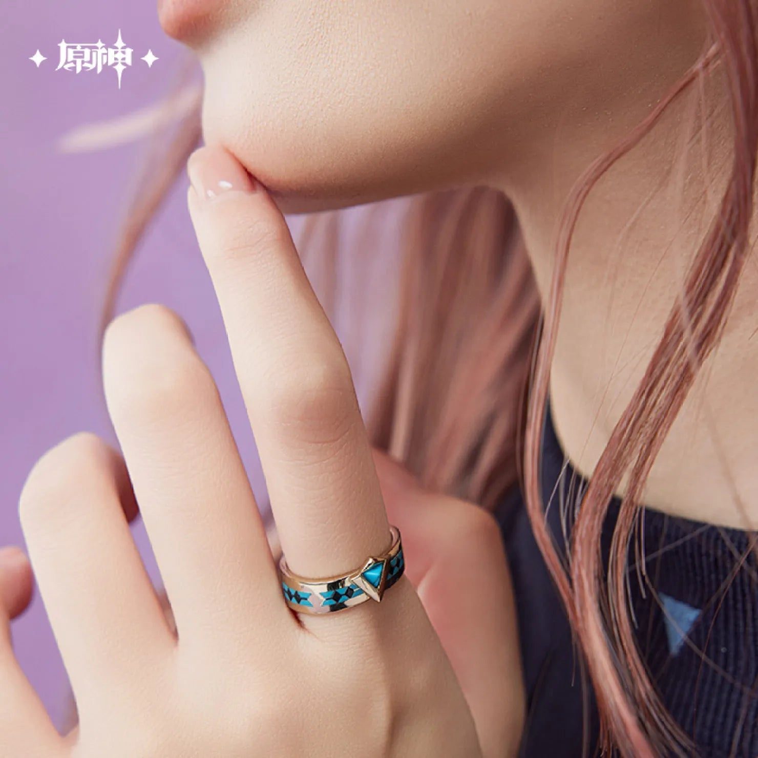 [OFFICIAL] Genshin Impact Citlali Impression Series Accessories - Turquoise Ring - Teyvat Tavern - Genshin Impact & Honkai Star Rail & 3Z Merch