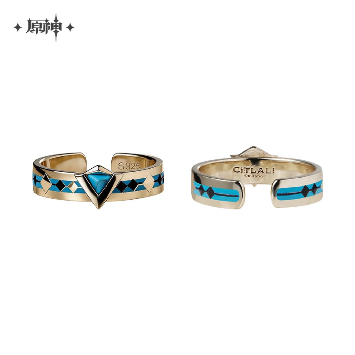 [OFFICIAL] Genshin Impact Citlali Impression Series Accessories - Turquoise Ring - Teyvat Tavern - Genshin Impact & Honkai Star Rail & 3Z Merch