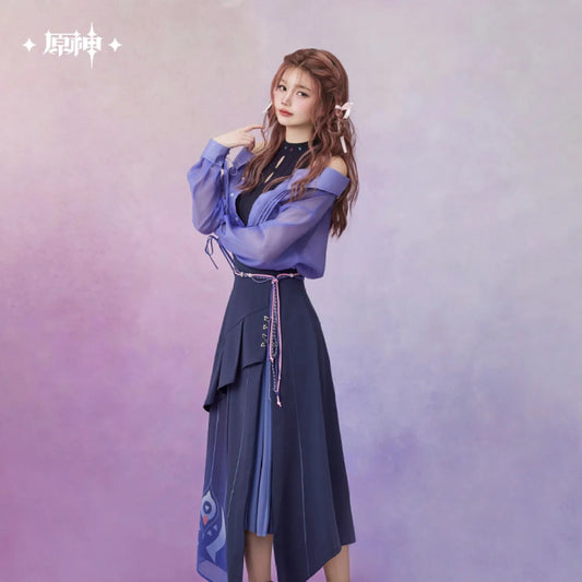 [OFFICIAL] Genshin Impact Citlali Impression Series Clothes - Asymmetrical Skirt - Teyvat Tavern - Genshin Impact & Honkai Star Rail & 3Z Merch