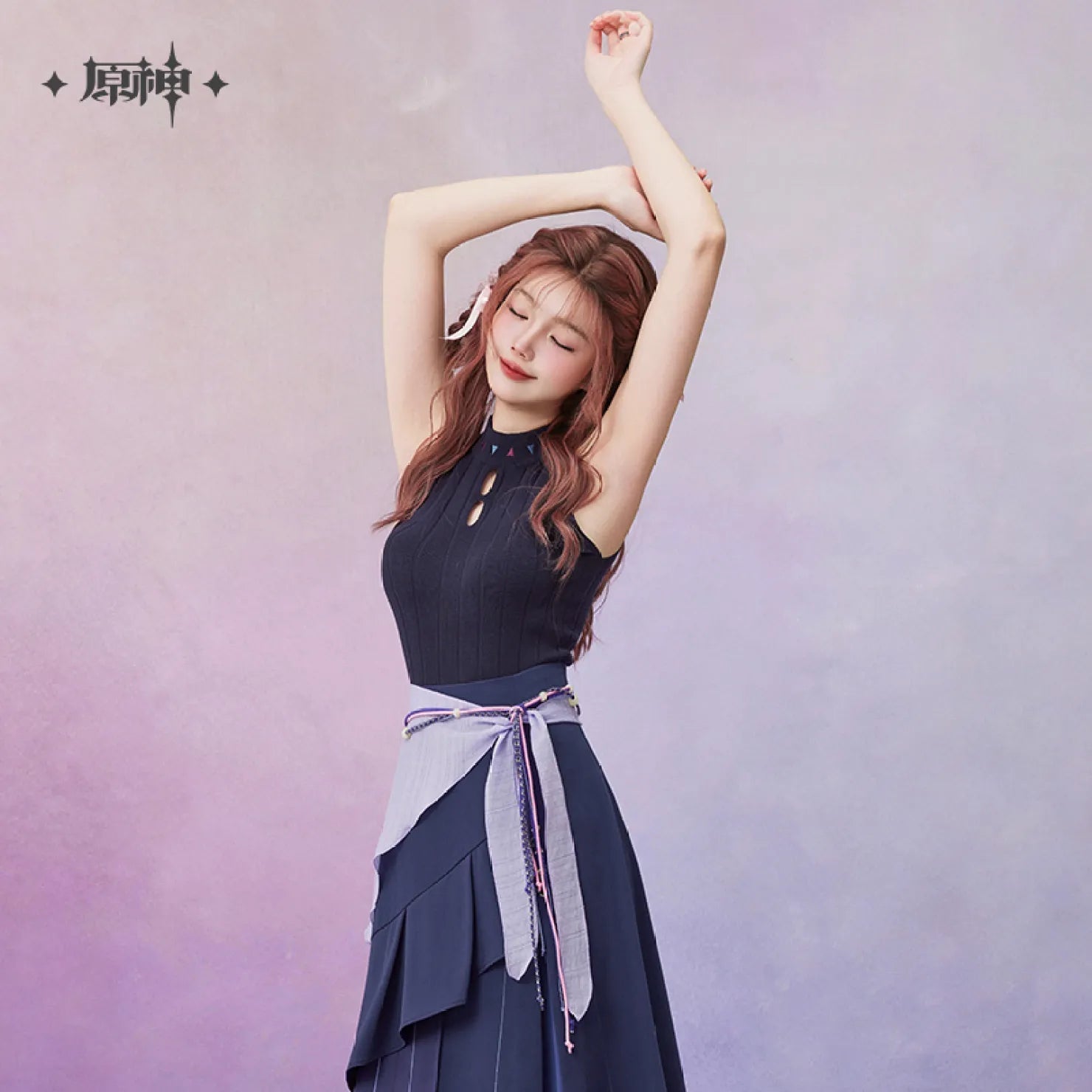 denim halter neck dress Denim Halter Gown