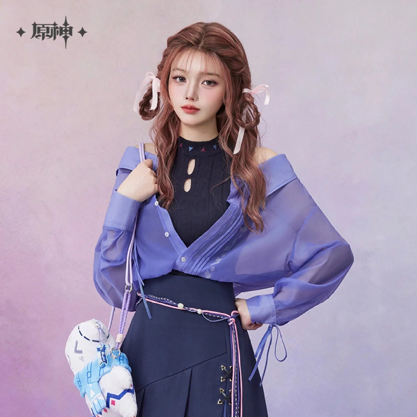 [OFFICIAL] Genshin Impact Citlali Impression Series Clothes - Shirt Knit Vest Set - Teyvat Tavern - Genshin Impact & Honkai Star Rail & 3Z Merch