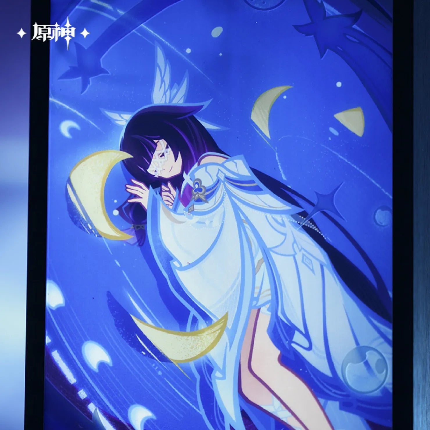 [OFFICIAL] Genshin Impact Columbina Blessing of the New Moon Acrylic Light Painting - Teyvat Tavern - Genshin Impact & Honkai Star Rail & 3Z Merch