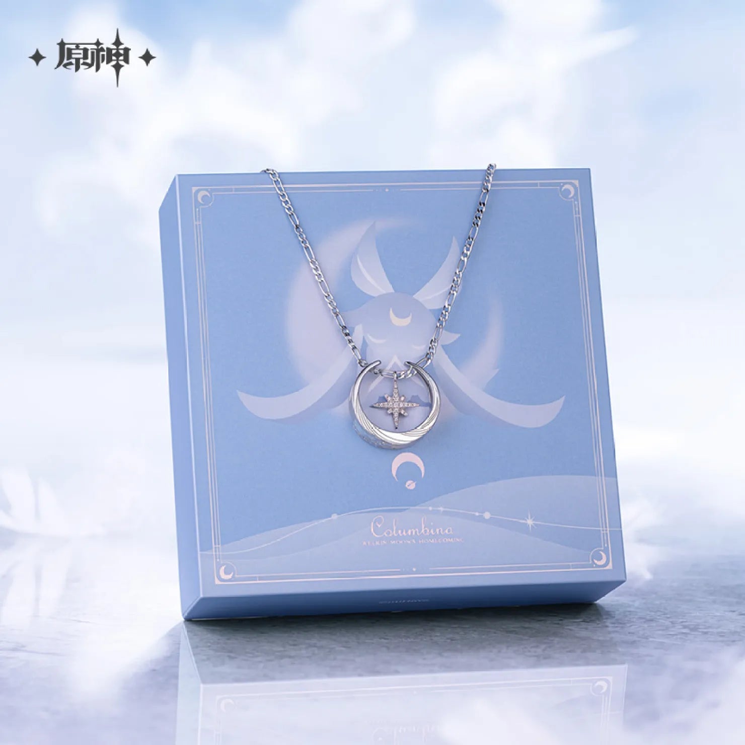 [OFFICIAL] Genshin Impact Columbina Impression Series Accessories - Necklace Ring Set - Teyvat Tavern - Genshin Impact & Honkai Star Rail & 3Z Merch