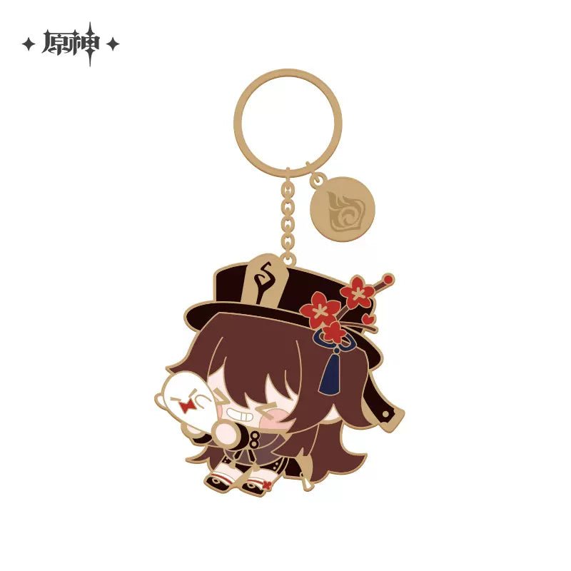[OFFICIAL] Genshin Impact Cute Character Metal Keychain - Teyvat Tavern - Genshin Impact & Honkai Star Rail & 3Z Merch