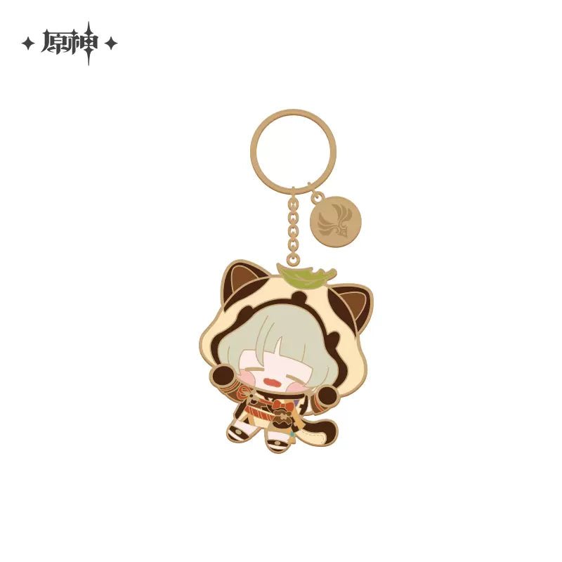 [OFFICIAL] Genshin Impact Cute Character Metal Keychain - Teyvat Tavern - Genshin Impact & Honkai Star Rail & 3Z Merch
