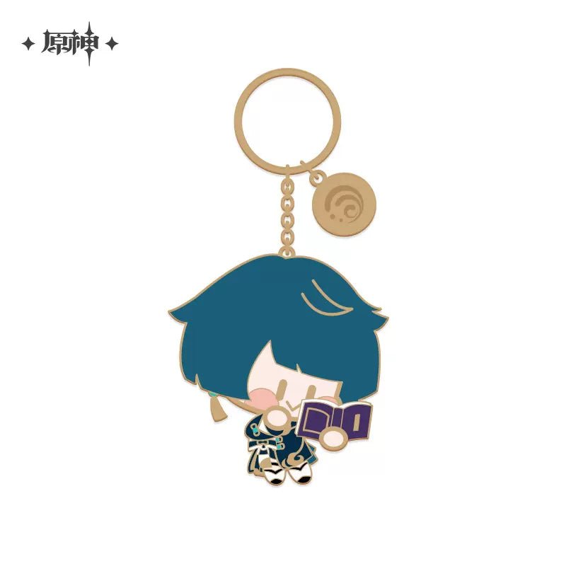 [OFFICIAL] Genshin Impact Cute Character Metal Keychain - Teyvat Tavern - Genshin Impact & Honkai Star Rail & 3Z Merch