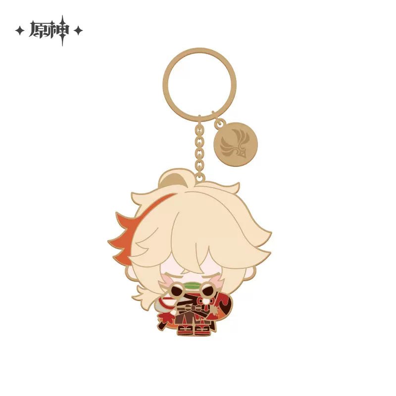 [OFFICIAL] Genshin Impact Cute Character Metal Keychain - Teyvat Tavern - Genshin Impact & Honkai Star Rail & 3Z Merch
